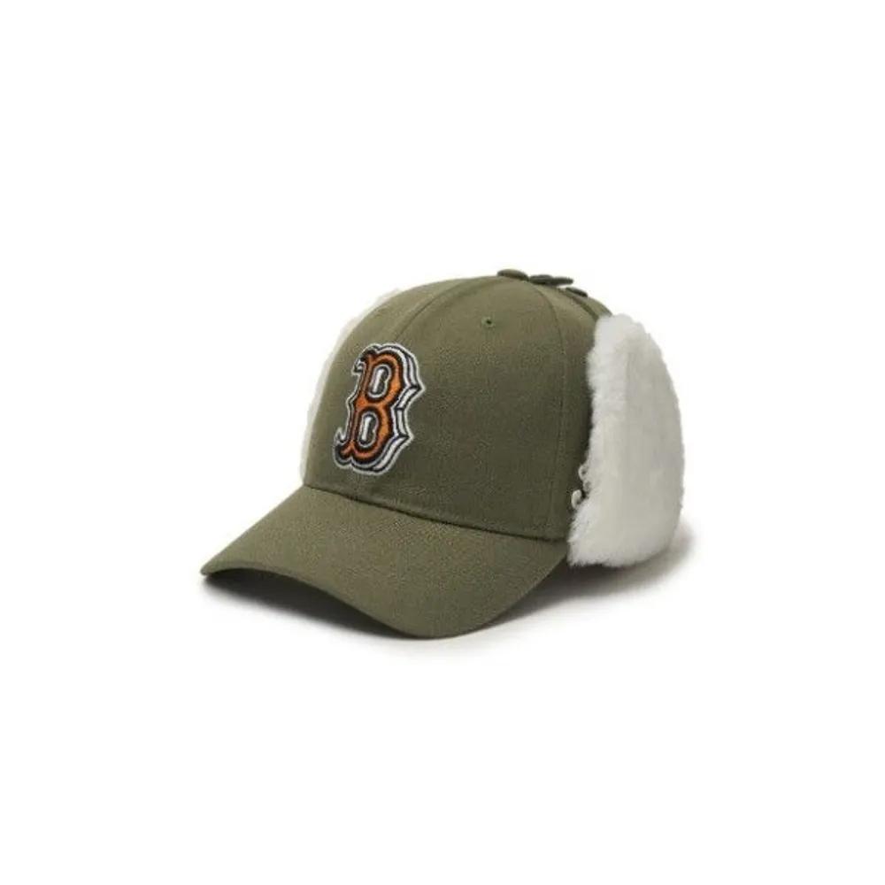 [MLB] Детская кепка JQT 7AWMMT146-43KAS Monotive Travel Artwork Кепка-ушанка Boston Red Sox F3