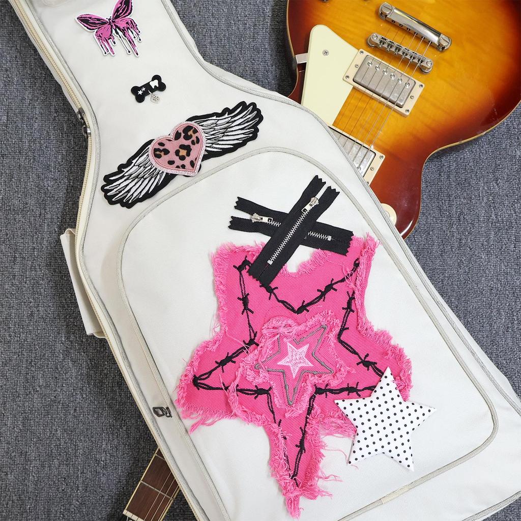 Original Multi-Style Double Shoulder Guitar Bag for Acoustic, Electric, and Bass Guitars