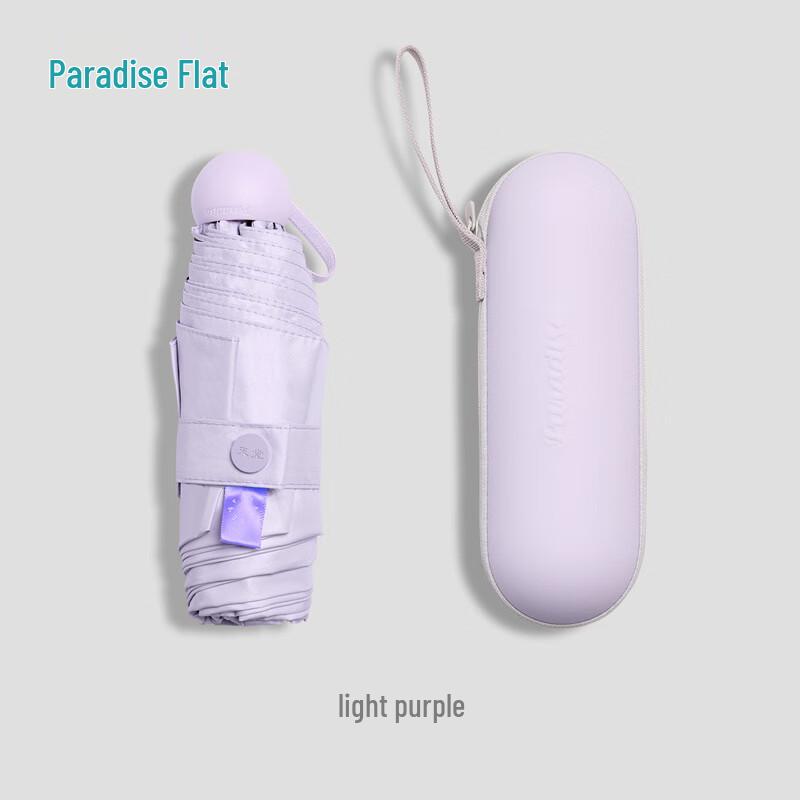 Paradise Compact 5-Fold UV Protection Rain & Sun Umbrella