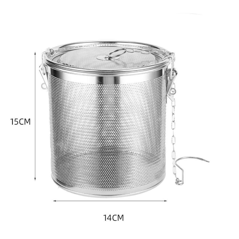 Stainless Steel Seasoning Cage Kitchen Tools Seasoning Strainer New Basket Filter Bag