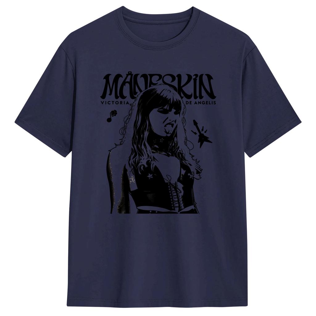 Unisexeskin Band World Tour TShirt Summer Street Style T Shirts 100 Cotton Harajuku Tee Shirt For Couple Pattern Top Tees