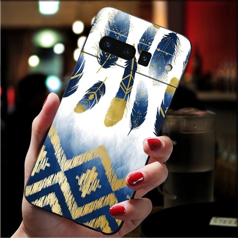 Phone Case For Google Pixel 10 Pro XL 9 Pro XL 9A 8 7 6 Pro Pixel 8A 7A 6A Pixel 8 7 6 5 Feather