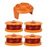 1 Set Trimmer Spool Line for Worx WA0010/WA6531 Edger Spools Replacement Quick Cut Long Longevity Trimmer Line Refills Gardening Accessories