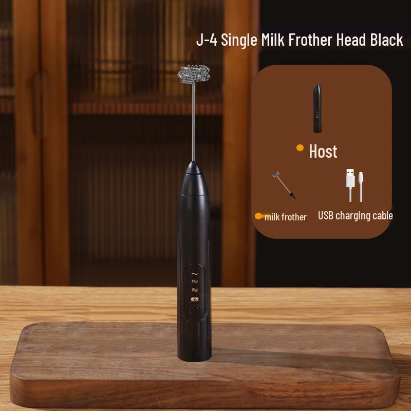 New Electric Stainless Steel Milk Frother and Portable Mixer