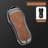 Porsche Sleuteletui Cover voor Cayenne, Panamera, 911, Taycan met Heren Gesp