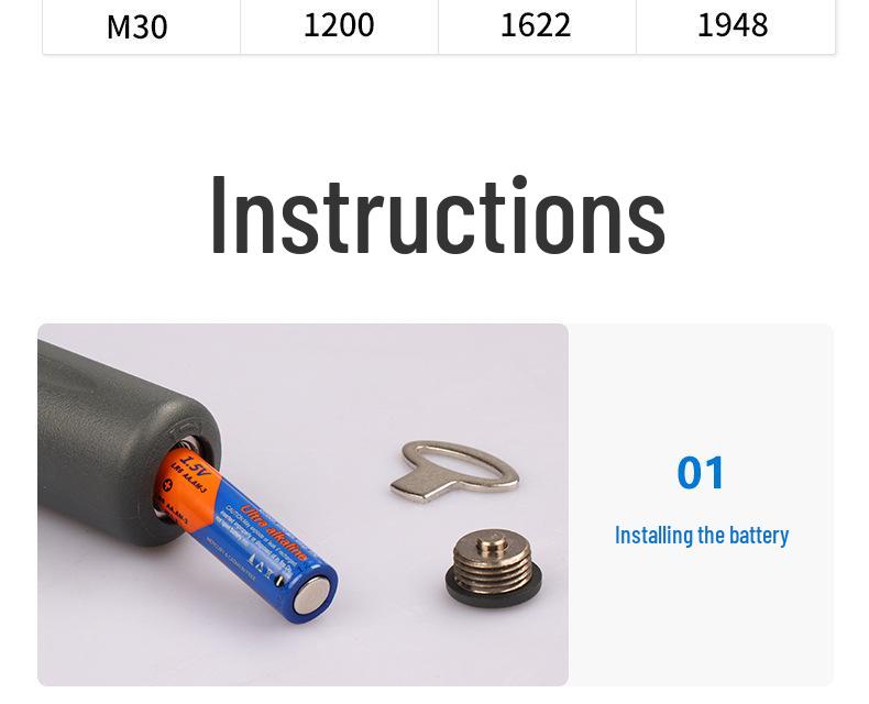 HEMUELE He Mu Digital Display Adjustable Torque Wrench