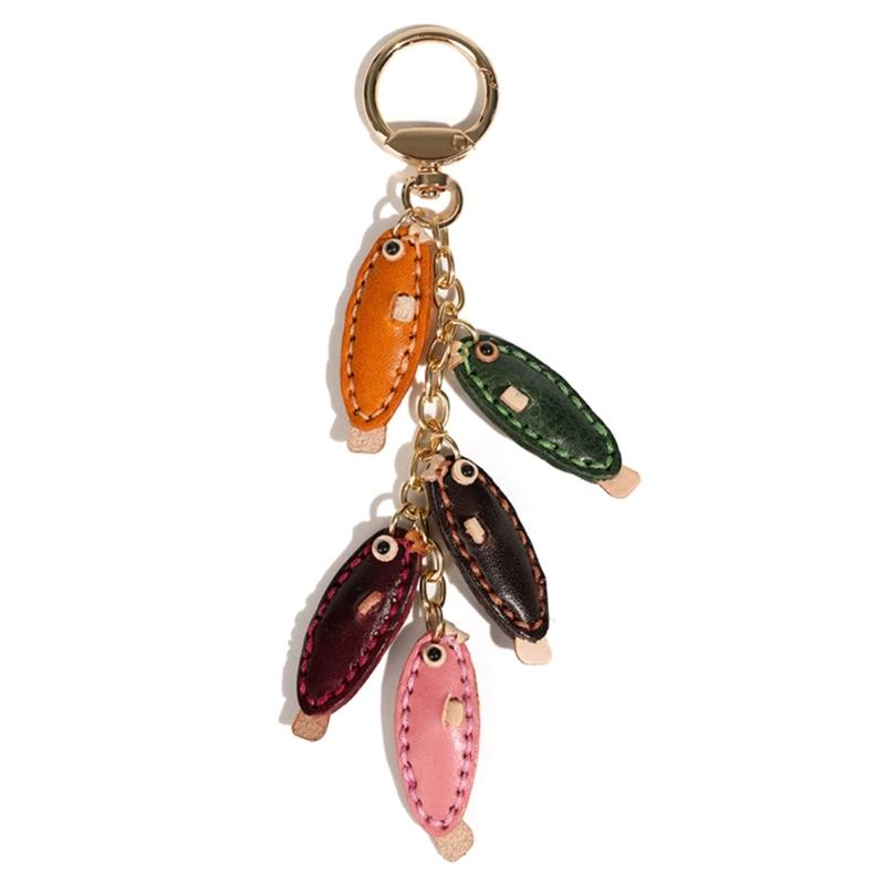 

Realistic Fish Accessory Fashionable Keychain Leather Texture Fish Keyrings Suitable for Party and Casual Outfits 1