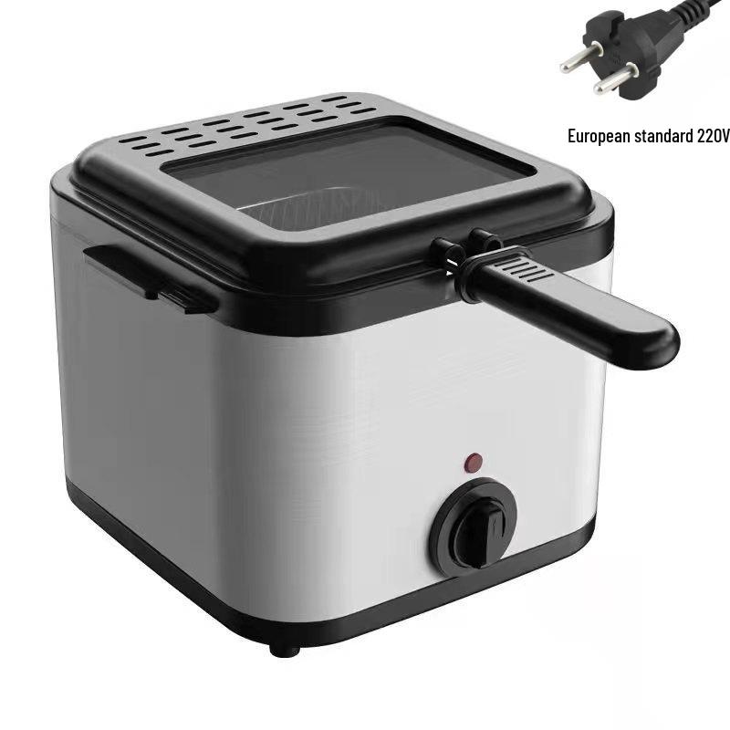Stainless Steel Electric Deep Fryer for Fried Chicken & French Fries, Large Capacity, All-in-One