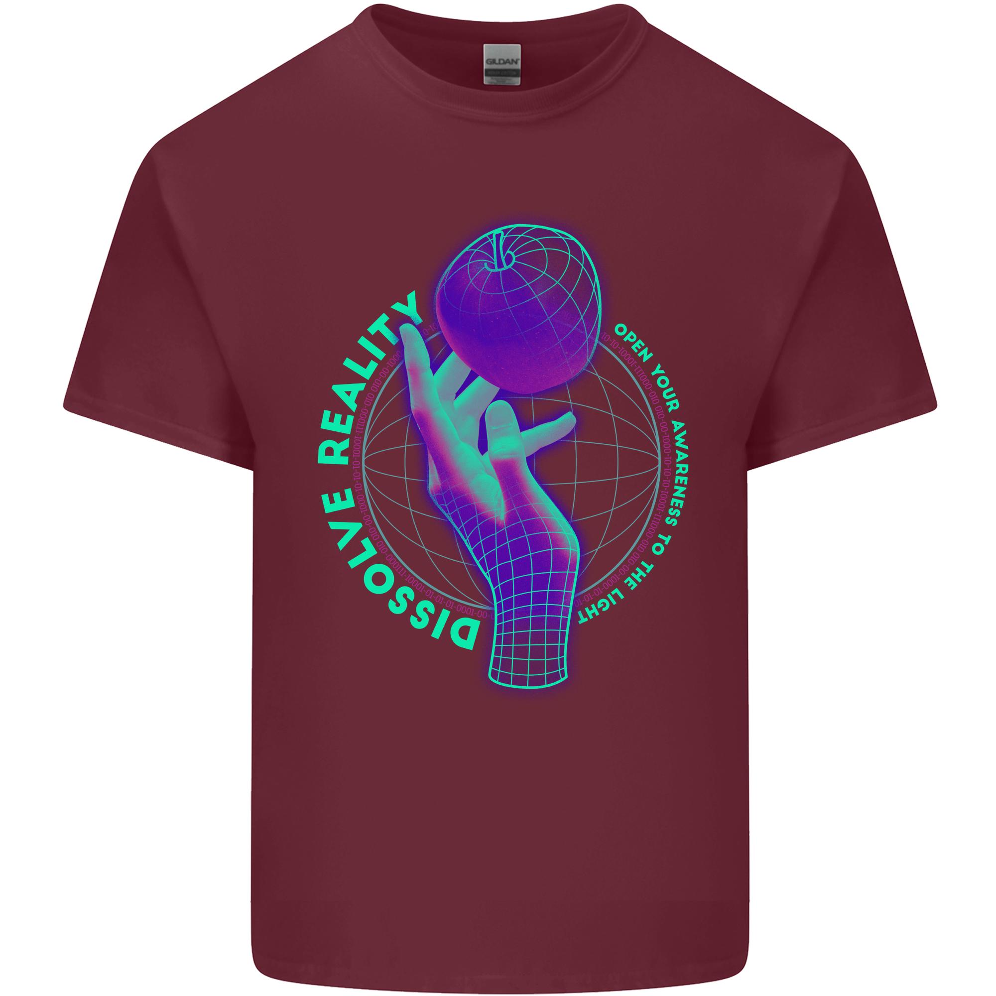 Dissolve Reality Unisextal Awareness Unisexs Light Cotton TShirt S