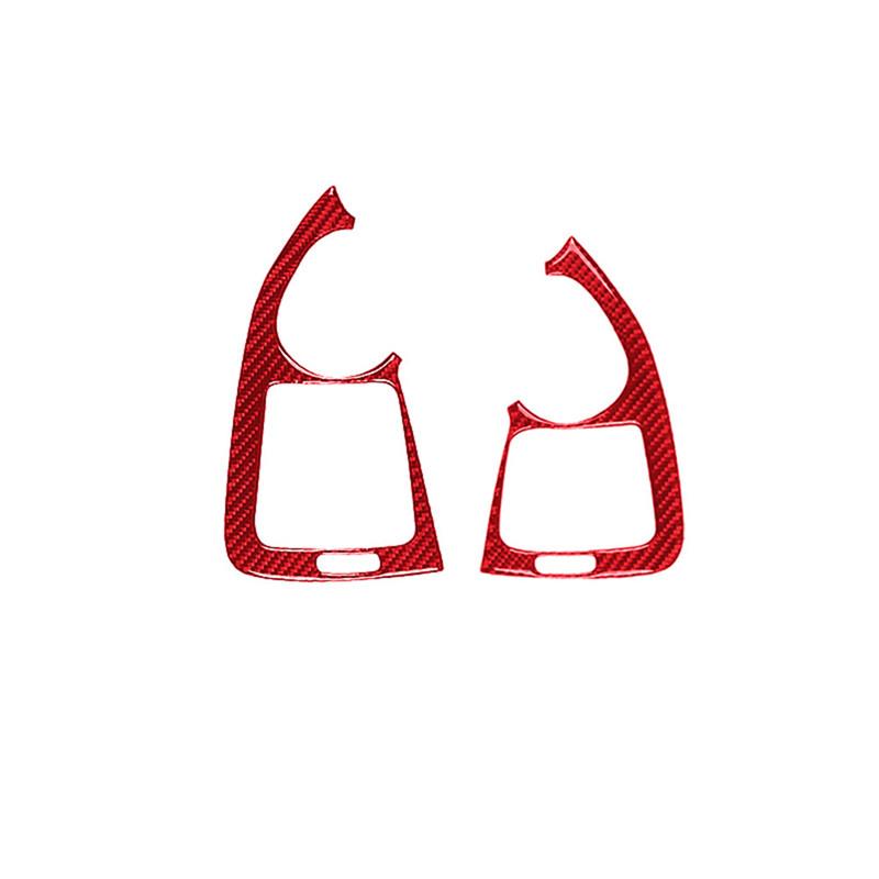 Carbon Fiber Car Interior Mist Remover Vent Trim Frame Cover Sticker For BENZ C-CLASS W203 2005-2007 Styling Accessories