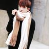 Korean Style Women Cashmere Scarf Windproof Winter Neckerchief Long Wool Tassel Scarf  Women/Male