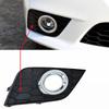 Front Bumper Fog Light Lamp Frame Covers For Nissan Sentra 2016-2019