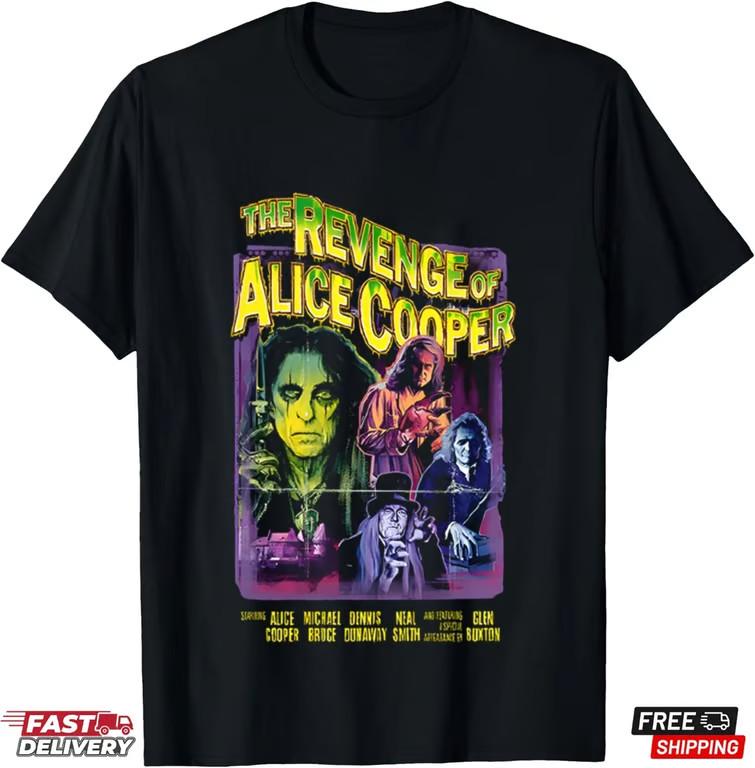 The Revenge of Alice Cooper T-Shirt Family Fans Gift Shirt Unisex T-Shirt XL
