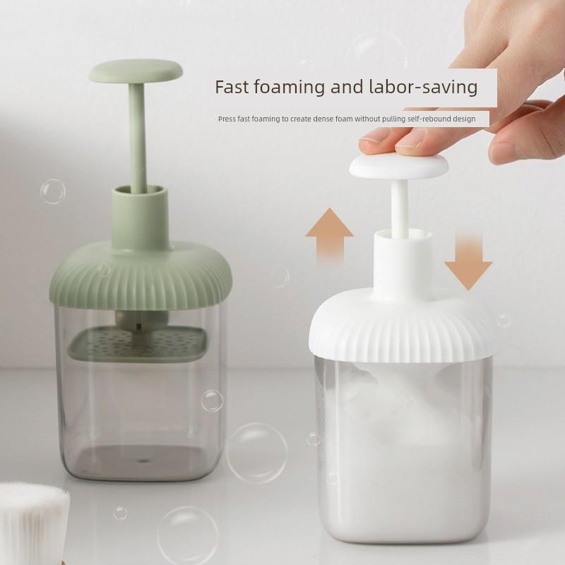 Portable Facial Cleanser Bubbler Pat Press Bubbler Cleansing Face Wash Shampoo Foam Foam Cups