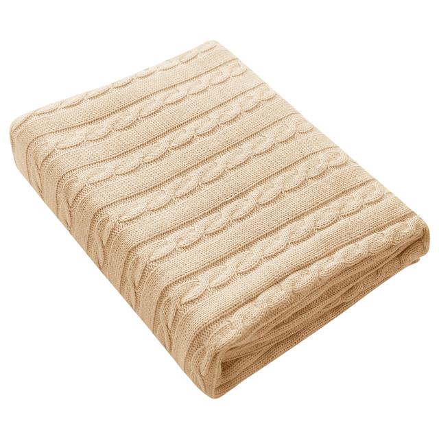 Throw Blanket For Couch Lightweight Cozycomfort Soft Cotton Knit Couch Blanket For All Season