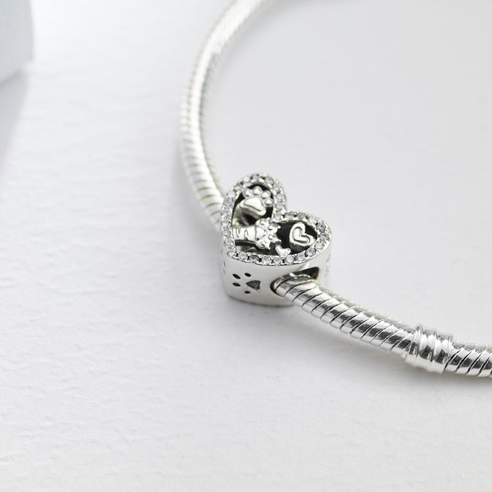 Copper Animal Charm Beads Diy Fit Bracelet Jewelry Making Supplies Gift For Mom Women Romantic Handmade Pendant