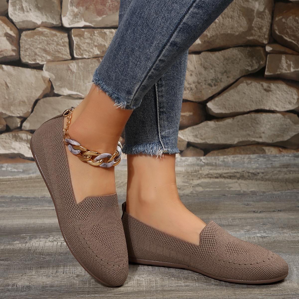 

Модная женская обувь на плоской подошве Новые летние дышащие кроссовки на плоской подошве Женская повседневная удобная легкая обувь-лоферы без шнурков для женщин Zapatos De Mujer 36