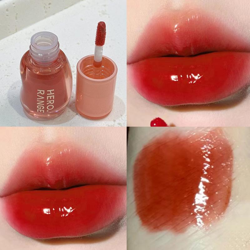 Herorange Mirror Lip Glaze Long Lasting Moisturizing Lip Gloss