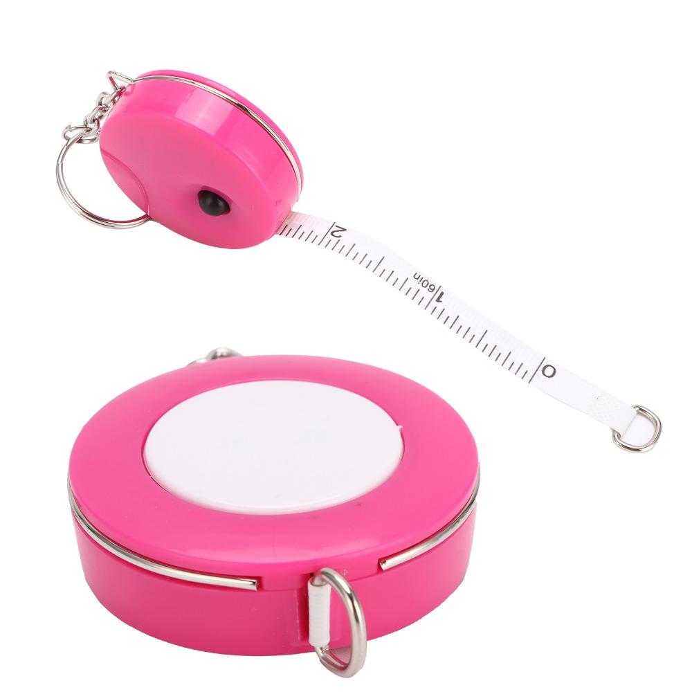 2Pcs 60-Inch 1.5 Meter Soft Tape Measure Pocket Size Sewing Measuring Tape For Body Measurements