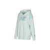 Nike Alphabet Print Knit Hoodie Women Tops Green DM6060-394