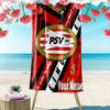 Philips Sport Vereniging Custom Name Print Beach Towel, Large Soft Quick Dry Towel for Beach Camping Swimming