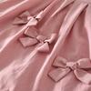 Sweet Girls Summer Dress With Bowknot Sleeveless Princess Vest Dress For Baby Toddler Children Fashionable Party Outfit