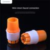 Faucet Adapter Quick Connector Kit Plastic Threaded Connector for Car Wash Hose Extension Accessories