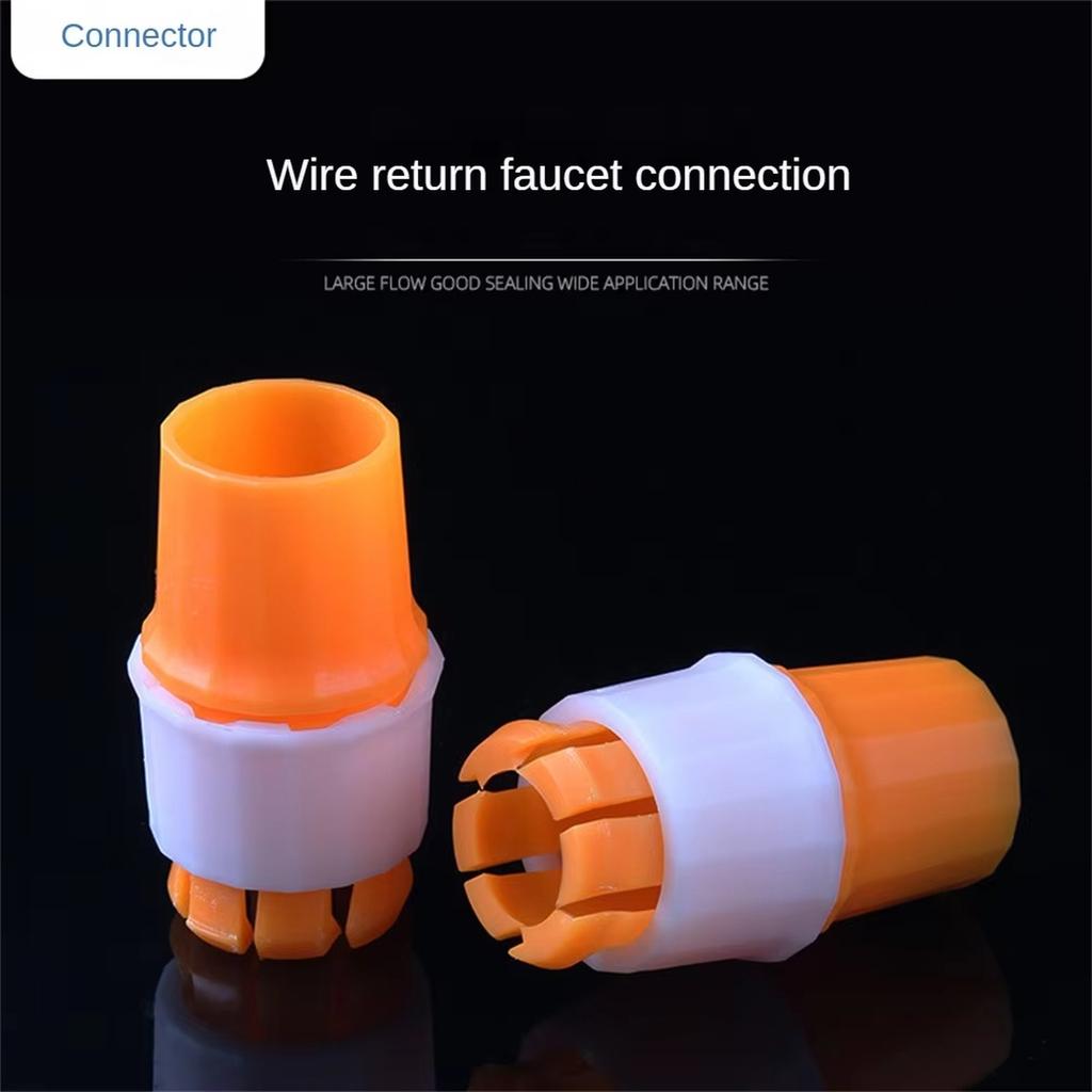Faucet Adapter Quick Connector Kit Plastic Threaded Connector for Car Wash Hose Extension Accessories