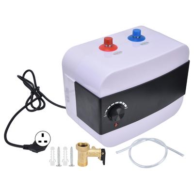 Calentadores de agua de tanque de almacenamiento 6L de capacidad 1500W Control de temperatura por perilla IPX4 Impermeable Mini Calefacción