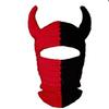 Y2K Style Crochet Halloween Party Cow Horn Parent-Child Ski Mask Hat