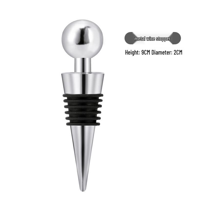 Universal Metal Wine Bottle Stopper