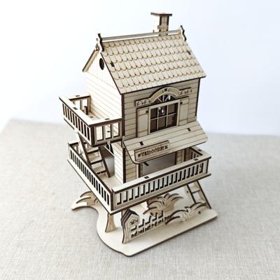 [Mechanical Gear Wooden Puzzle] 3D Mechanical Gear Wooden Puzzle Toy - DIY Model Kit For Adults, Brainstorming Toys, Holiday Gif