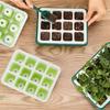 Seedling Starter Trays Indoor gardening plant germination tray 12-Cells Cell Nursery Pots Greenhouse Growth Potting tray