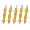 Yellow Rubber Insulated Handle, 5PCS Rubber Gate Handle, Eelectric Fence Spring Gate Handle for Electric Fence