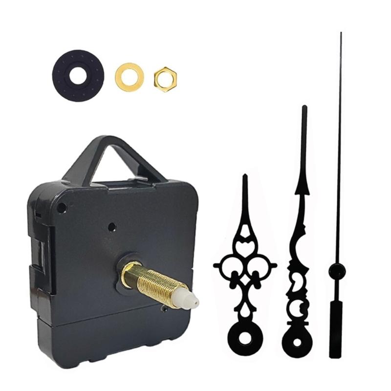 32mm Long Shaft  Clock Movement Replacement Set for Home Office and Workshop Clock Repairs