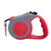 Color Block Bone Retractable Dog Leash: Portable, Frosted, and Automatic