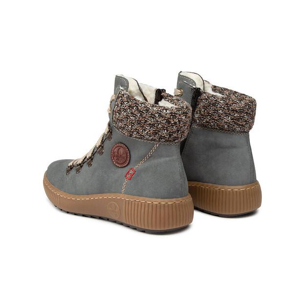 Rieker Z6648-14 Ankle Boots, Blue