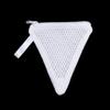 Multi-Function Laundry Detergent Pods Mesh Bags Triangle Zipper Closure Laundry Storage Bags Mesh Durable