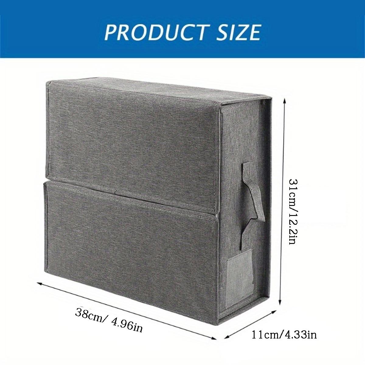 

2 шт. Органайзер для простыней, складные контейнеры для хранения простыней, контейнеры для хранения в шкафу с усиленными ручками для покрывал, наволочек