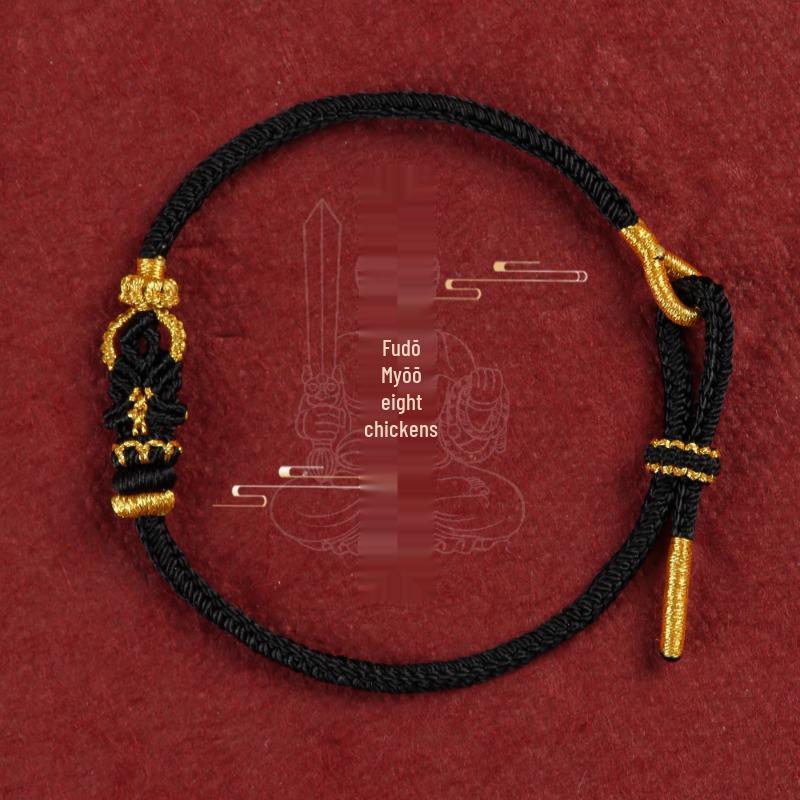 2026 Guardian Deities Zodiac Red Handwoven Bracelet