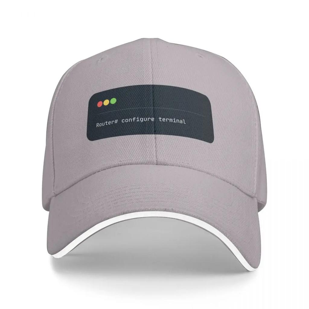 configure terminal  Cisco CLI Baseball Cap birthday Uv Protection Solar Hat mens big size hat Sun Hats For Women Mens