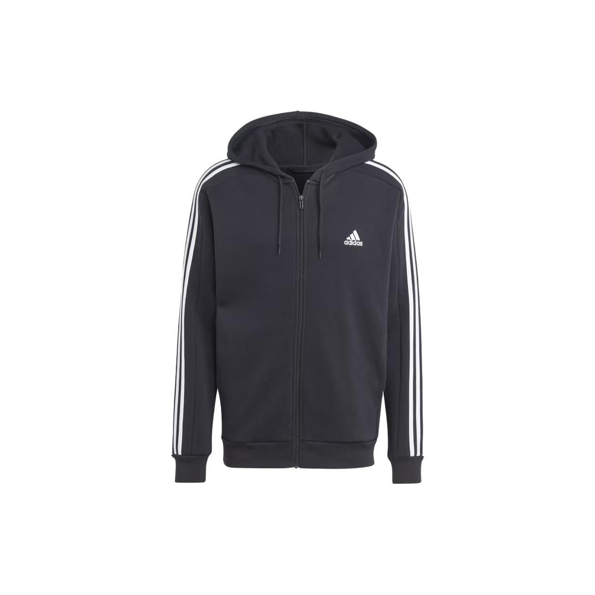 

Новая толстовка Adidas с бесплатной доставкой AdiClub Essentials на флисе с тремя полосками на молнии IB4029 L