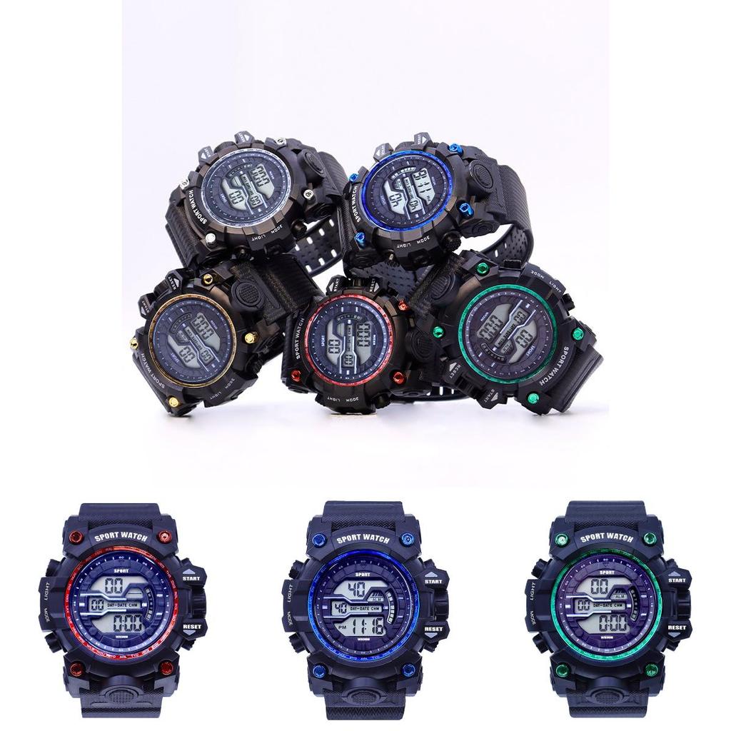 Digital Kids Watch With Night Light Waterproof Shockproof For Elementary School Boys