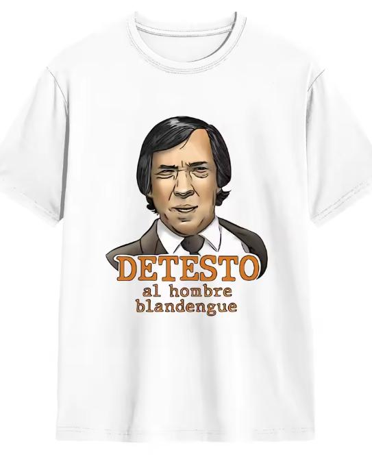The Fary El Fary Spanish Retro Detesto Al Hombre Blandengue T Shirt Summer Vintage TShirts Cotton Tee Shirt For Unisexs Print Tees