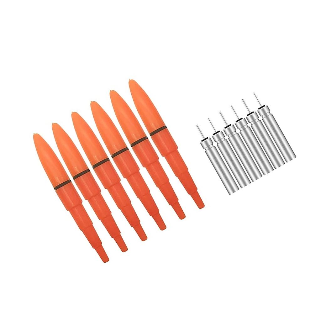 6 Stück Nachtangeln Leuchtstab LED Elektrischer Leuchtstab Angel Leuchtstäbe Nachtangeln Zubehör Werkzeug