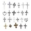 10 Pezzi Ciondoli Croce Credenze Religiose Ciondolo Fai da Te Gioielli Fatti a Mano Accessori Artigianali