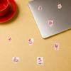 35-100pcs Pink Fairy Stickers Kawaii Decals Diy Phone Luggage Guitar Car Cartoon Graffiti Sticker Stationery Stickers
