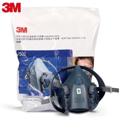7502 Silikoonist poolmaskiga respiraator