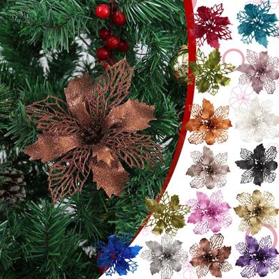 Christmas Tree Ornaments Christmas Simulation Flower Xmas Ornament