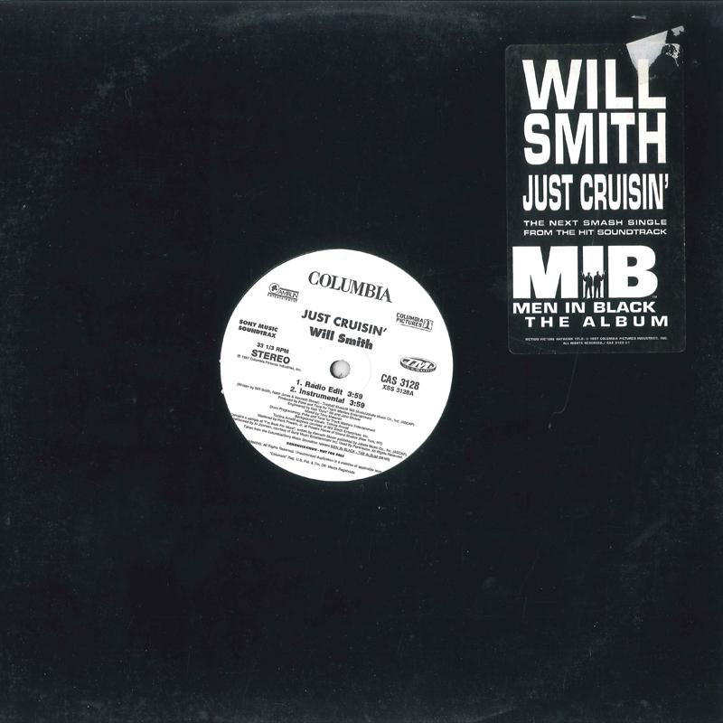 

12inch Record WILL SMITH Just Crusin CAS3128PROMO COLUMBIA 1997 US Rap HipHopRB Used